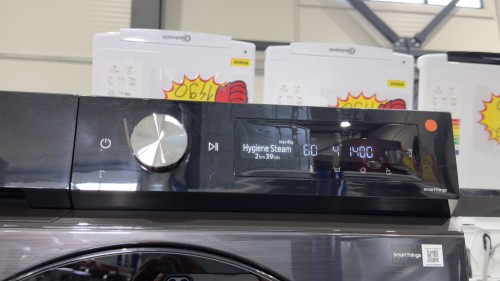 Samsung⁠ 9 kg, WW90DB7U94GB – Mașină de spălat rufe Bespoke AI, Clasa A, 1400 rpm, AI Wash, AI Ecobubble, Wi-Fi, import Germania 🇩🇪