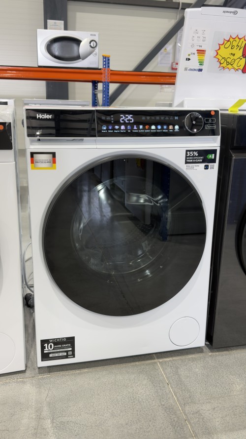 Haier⁠ 9 kg HW90-B14667TU1 – Mașină de spălat rufe Clasa A, 1400 rpm, Direct Motion, Smart AI, Wi-Fi, import Germania 🇩🇪