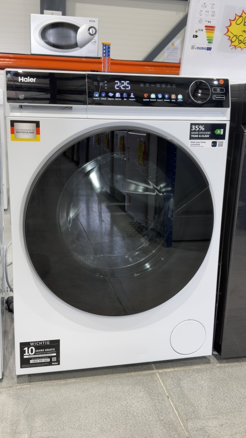 Haier⁠ 9 kg HW90-B14667TU1 – Mașină de spălat rufe Clasa A, 1400 rpm, Direct Motion, Smart AI, Wi-Fi, import Germania 🇩🇪