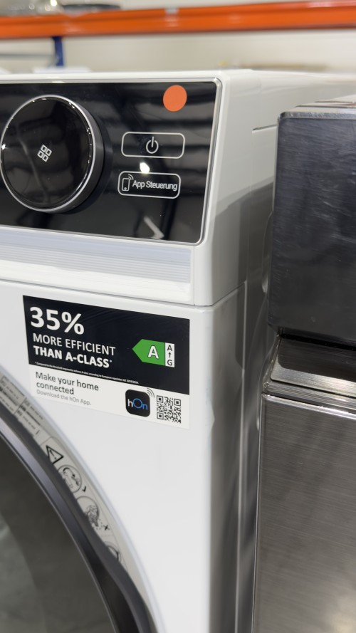 Haier⁠ 9 kg HW90-B14667TU1 – Mașină de spălat rufe Clasa A, 1400 rpm, Direct Motion, Smart AI, Wi-Fi, import Germania 🇩🇪