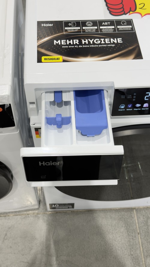 Haier⁠ 9 kg HW90-B14667TU1 – Mașină de spălat rufe Clasa A, 1400 rpm, Direct Motion, Smart AI, Wi-Fi, import Germania 🇩🇪