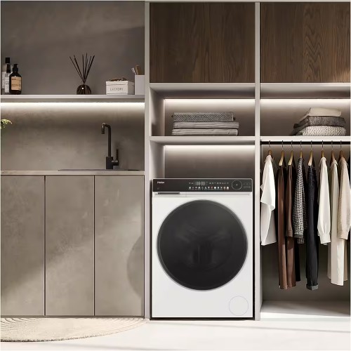 Haier⁠ 9 kg HW90-B14667TU1 – Mașină de spălat rufe Clasa A, 1400 rpm, Direct Motion, Smart AI, Wi-Fi, import Germania 🇩🇪