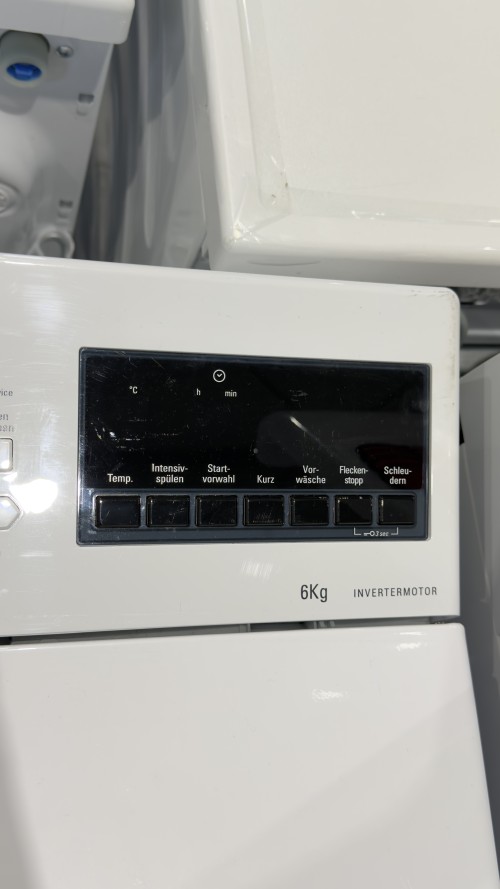 Bauknecht 6 kg, WMT Super Eco 624 A N – mașină de spălat verticală, clasa A, 1200 rpm, motor Inverter, import Germania 🇩🇪