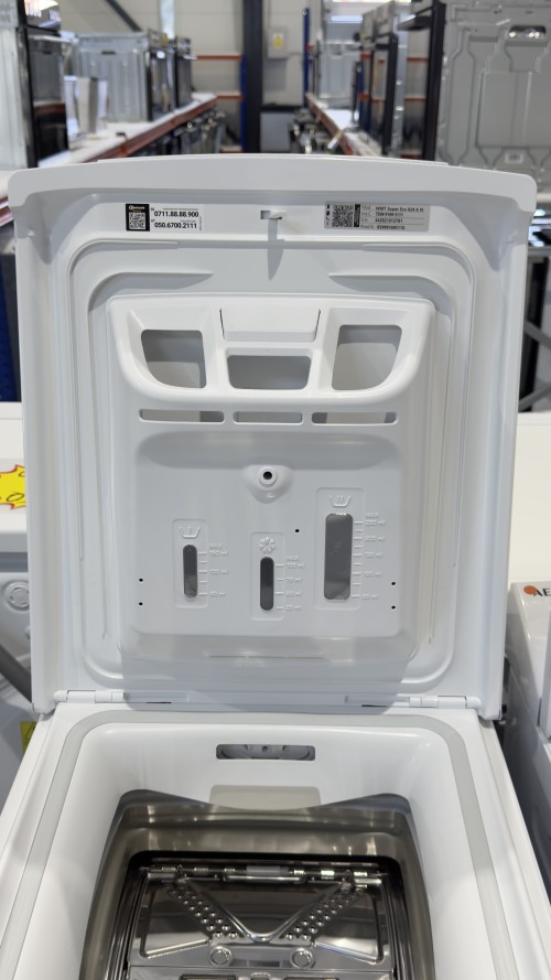 Bauknecht 6 kg, WMT Super Eco 624 A N – mașină de spălat verticală, clasa A, 1200 rpm, motor Inverter, import Germania 🇩🇪