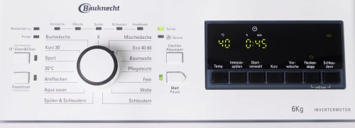 Bauknecht 6 kg, WMT Super Eco 624 A N – mașină de spălat verticală, clasa A, 1200 rpm, motor Inverter, import Germania 🇩🇪