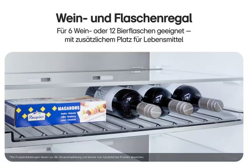 LG 375L, GBBS726ASW – combină frigorifică Total No Frost, clasa A, Wi-Fi, import Germania 🇩🇪