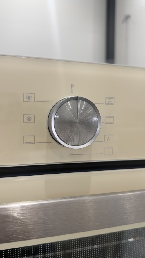 VOV VEBF9026CM-7F + VGH90-5014GLY – Set cuptor 132 L + plită gaz 90 cm, 5 arzătoare, Clasa A, crem