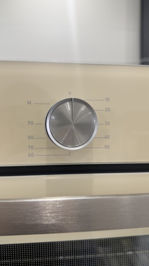 VOV VEBF9026CM-7F + VGH90-5014GLY – Set cuptor 132 L + plită gaz 90 cm, 5 arzătoare, Clasa A, crem