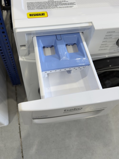 Beko 8 kg WMOFE841 – Mașină de spălat 1400 rpm, SteamCure, ProSmart Inverter, clasa A, import Germania 🇩🇪