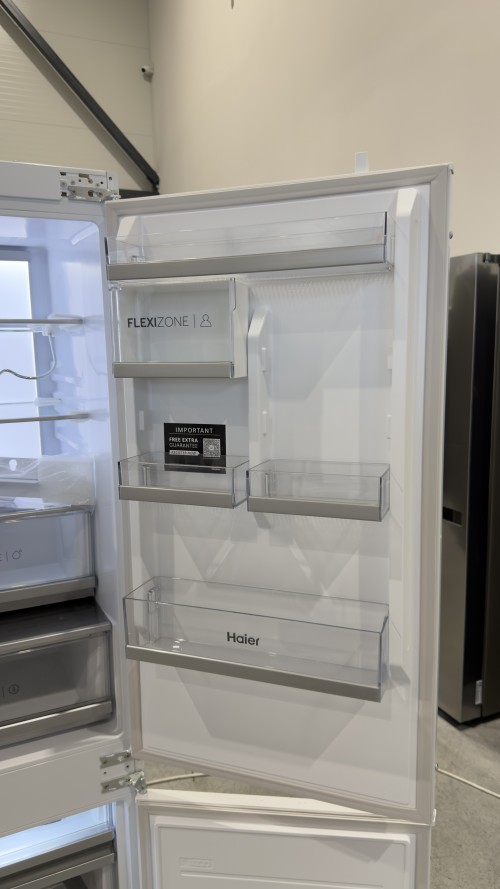Haier 268 L, HBW7518BT– combină frigorifică complet încorporabilă, clasa B, Total No Frost, Wi-Fi hOn, My Zone, Humidity Zone, ABT, import Germania 🇩🇪