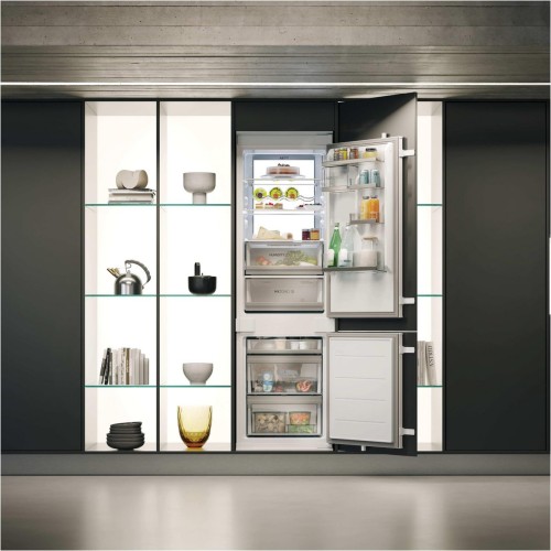 Haier 268 L, HBW7518BT– combină frigorifică complet încorporabilă, clasa B, Total No Frost, Wi-Fi hOn, My Zone, Humidity Zone, ABT, import Germania 🇩🇪