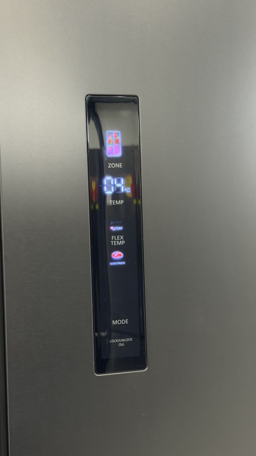 GRF 522 L SC9160931BG – combină frigorifică Cross Door 4 uși, Total No Frost, Inverter, Flex Temp -4/0/+4°C, Slot-In 60 cm, clasa E, negru mat