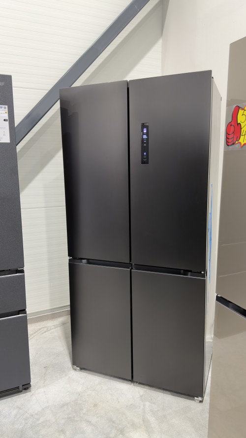 GRF 522 L SC9160931BG – combină frigorifică Cross Door 4 uși, Total No Frost, Inverter, Flex Temp -4/0/+4°C, Slot-In 60 cm, clasa E, negru mat