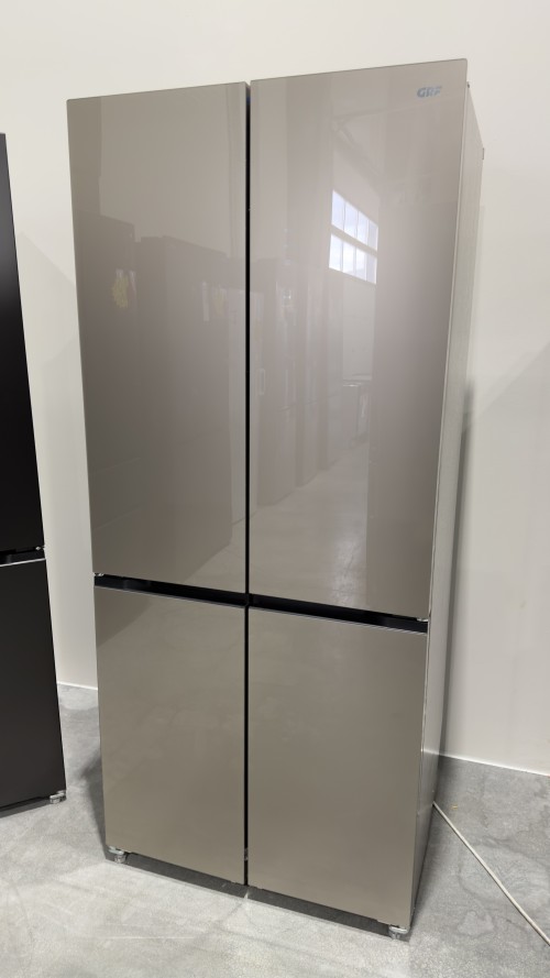 GRF 485 L SLC836091CG1 – Cross Door 4 uși, Total No Frost, Inverter, Flex Temp -4/0/+4°C, Cooling 360°, Slot-In 60 cm, Vetro Champagne, clasa E