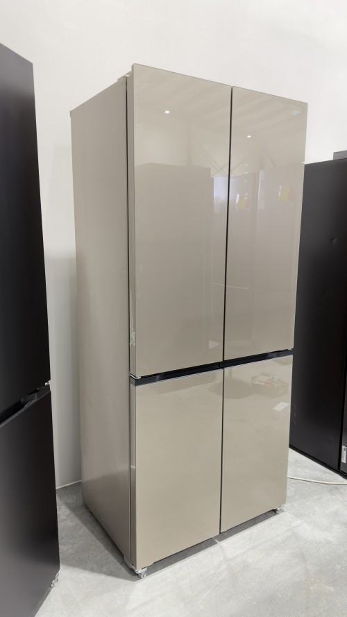 GRF 485 L SLC836091CG1 – Cross Door 4 uși, Total No Frost, Inverter, Flex Temp -4/0/+4°C, Cooling 360°, Slot-In 60 cm, Vetro Champagne, clasa E