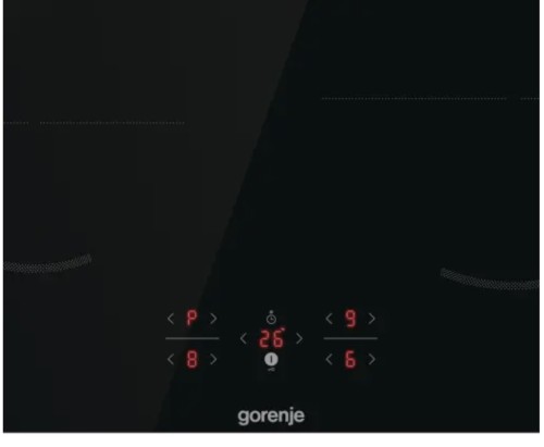 Gorenje GI601FMC – plită inducție 60 cm, 4 zone, BigZone 23 cm, PowerBoost, 7,2 kW, import Germania 🇩🇪