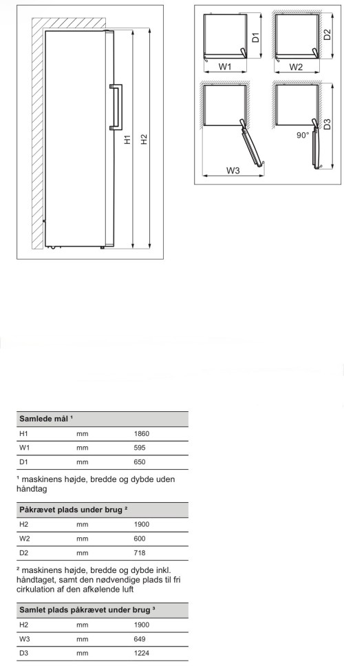 Electrolux 278 L  EUH8000W– congelator vertical No Frost, MultiFlow, clasa D