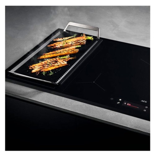 AEG 80 cm, IAE84881FB – plită inducție aeg 9000 SensePro 4 zone, SensePro®, SousVide, SenseFry, sondă wireless, TFT Color Touch, Bridge, Hob2Hood