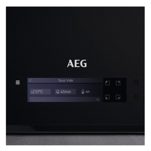 AEG 80 cm, IAE84881FB – plită inducție aeg 9000 SensePro 4 zone, SensePro®, SousVide, SenseFry, sondă wireless, TFT Color Touch, Bridge, Hob2Hood