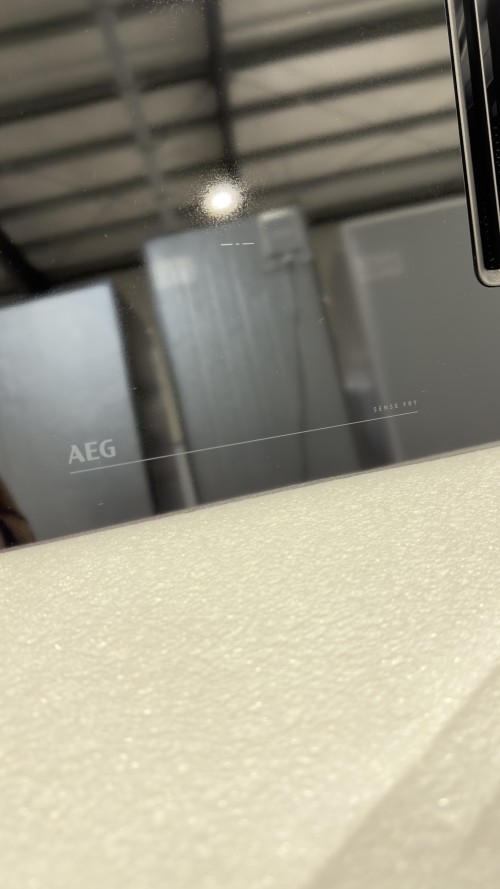 AEG 80cm, NCH84C23FB – plită inducție cu hotă integrată, SenseFry®, Double Bridge, A+