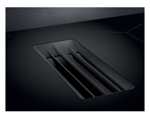 AEG 80cm, NCH84C23FB – plită inducție cu hotă integrată, SenseFry®, Double Bridge, A+
