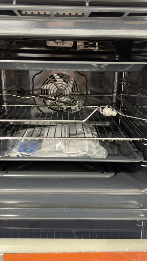 Zanussi 68 L, ZQENF1X1– cuptor incorporabil pe gaz + grill electric, ventilator, timer, inox