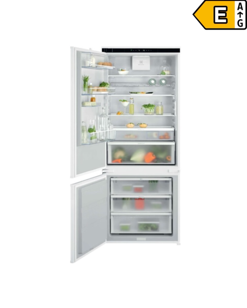 Electrolux 376 L KNR7TE75T (925975014) – combină frigorifică incorporabilă, clasa E, TwinTech® Total No Frost Plus, GreenZone, MaxiSpace