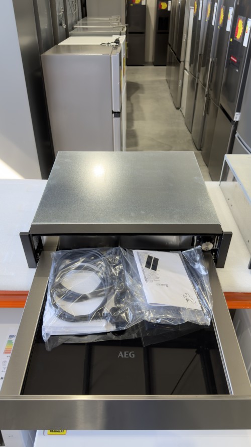 AEG 6 seturi KDE911424M 947727513 – sertar termic incorporabil 60 cm, 30–80°C, inox