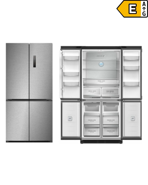 GRF 466 L RTC8459WJIX1 – frigider Cross Door 4 uși, Total No Frost, Flex Temp, Inverter, Clasa E