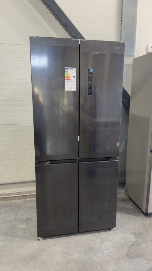 GRF 485 L SLC836091BX1 – Cross Door 4 uși, Total No Frost, Clasa E, Flex Temp, Cooling 360°, Black Inox