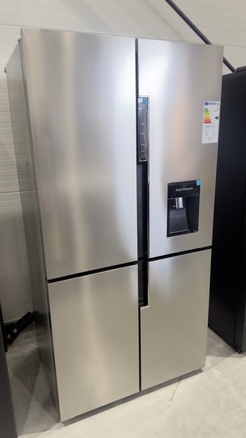 GRF 560 L CA91835DX – frigider Cross Door 4 uși, Total No Frost, dispenser apă 2,5 L, Inverter, Clasa E