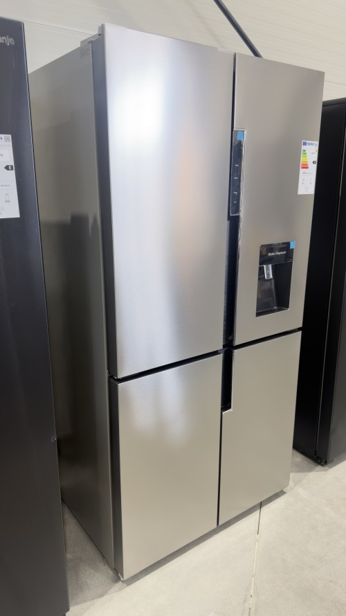 GRF 560 L CA91835DX – frigider Cross Door 4 uși, Total No Frost, dispenser apă 2,5 L, Inverter, Clasa E