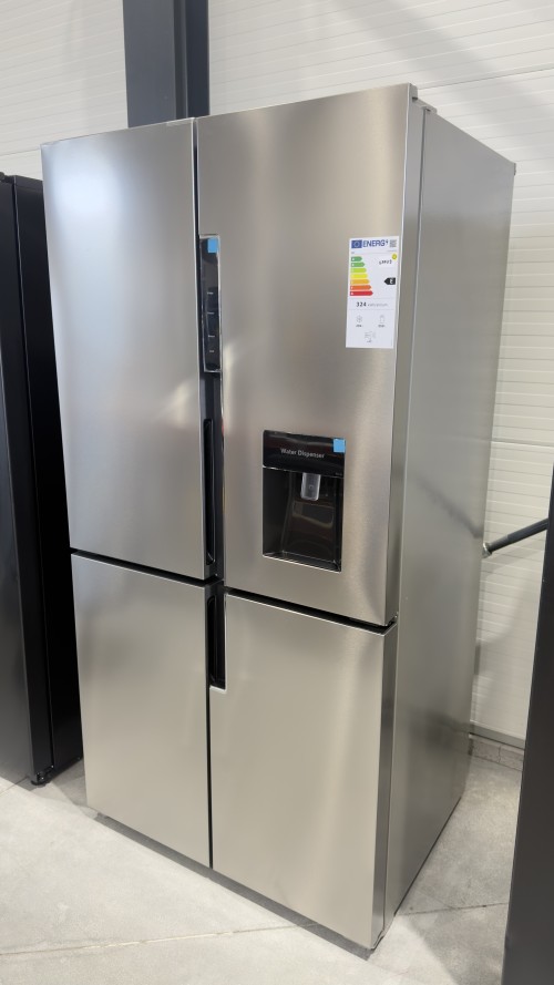 GRF 560 L CA91835DX – frigider Cross Door 4 uși, Total No Frost, dispenser apă 2,5 L, Inverter, Clasa E