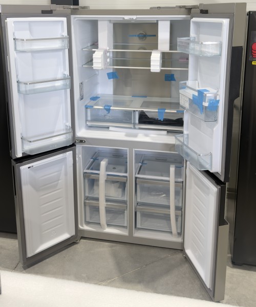 GRF 560 L CA91835DX – frigider Cross Door 4 uși, Total No Frost, dispenser apă 2,5 L, Inverter, Clasa E