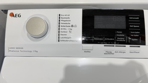 AEG 7 kg LTR6A60370 (913143675) – Mașină de spălat rufe cu încărcare verticală, Clasa A, ProSense®, Inverter, 1300 rpm