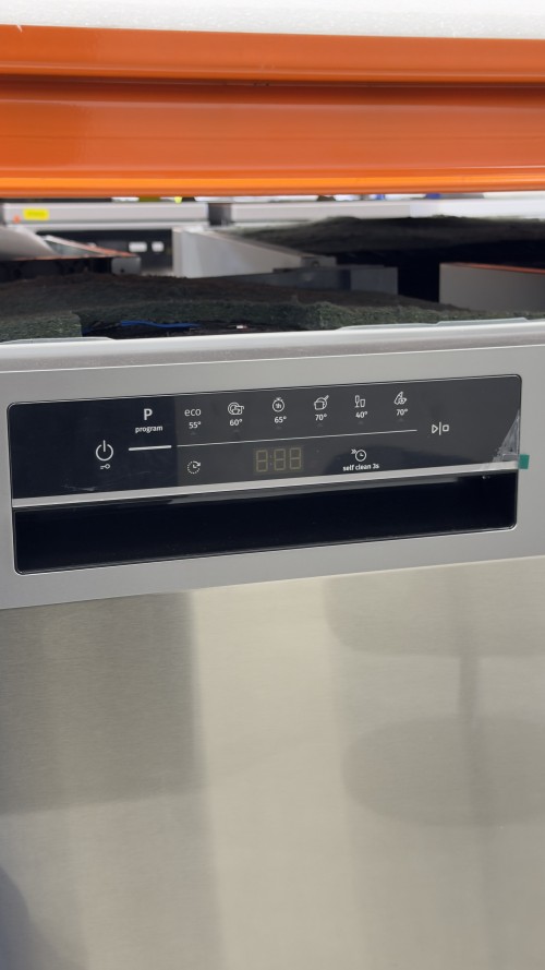 Gorenje 13 seturi GU642E90X – Mașină de spălat vase sub blat, Clasa E, SpeedWash 15 min, AquaStop, inox