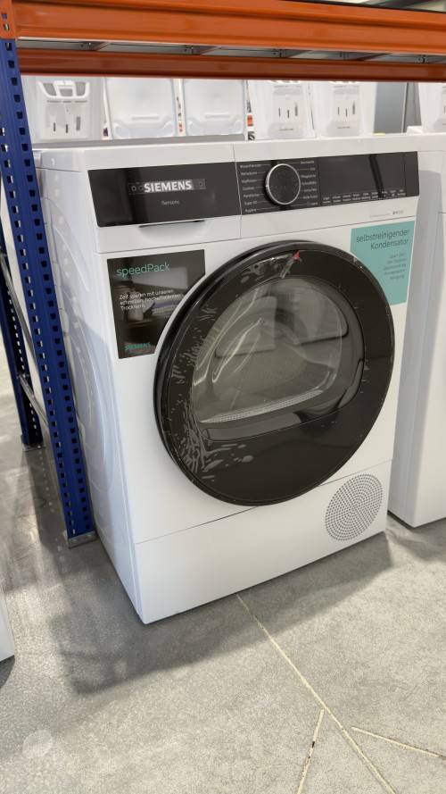 Siemens iQ500 9 kg WQ45G2D00 – uscător cu pompă de căldură, Clasa C, selfCleaning Condenser, autoDry