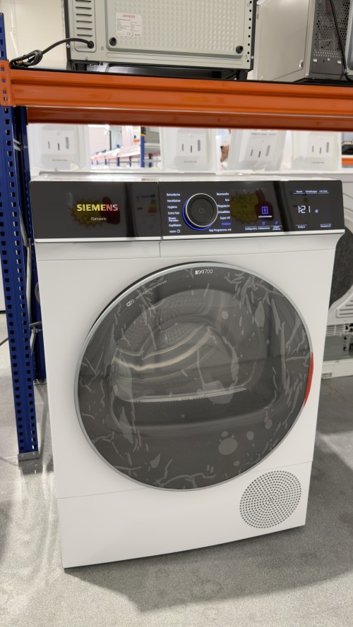 Siemens 9 kg WQ46B2D41 – uscător cu pompă de căldură iQ700, Clasa B, Home Connect, selfCleaning Condenser