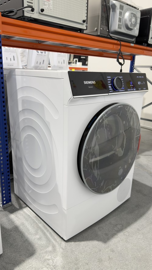 Siemens 9 kg WQ46B2D41 – uscător cu pompă de căldură iQ700, Clasa B, Home Connect, selfCleaning Condenser