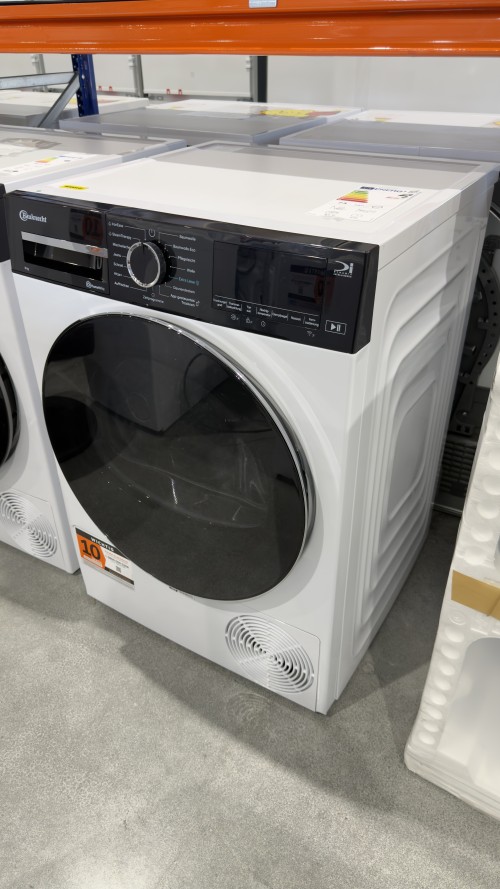 Bauknecht 8 kg BT 87A WB – uscător cu pompă de căldură + abur, Clasa A, IronEase, SteamTherapy, Wi-Fi