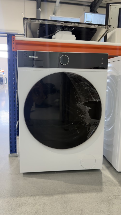 Hisense 10,5/6 kg WD5I1045BWQ – mașină de spălat cu uscător, Clasa A, 1400 rpm, Auto Dosing, Wi-Fi, abur