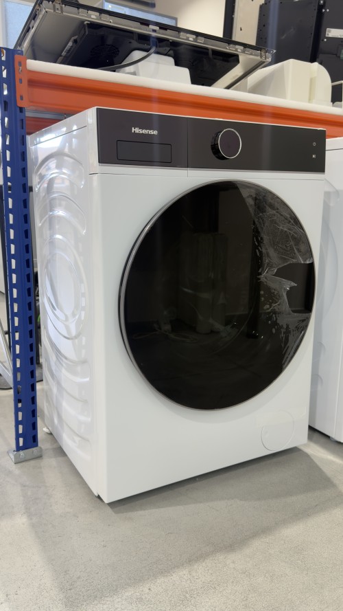 Hisense 10,5/6 kg WD5I1045BWQ – mașină de spălat cu uscător, Clasa A, 1400 rpm, Auto Dosing, Wi-Fi, abur