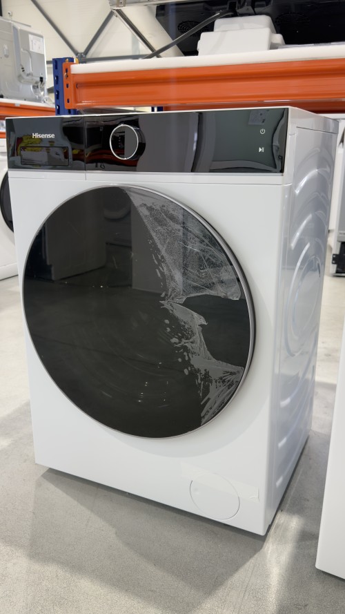 Hisense 10,5/6 kg WD5I1045BWQ – mașină de spălat cu uscător, Clasa A, 1400 rpm, Auto Dosing, Wi-Fi, abur
