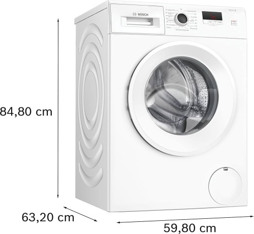 Bosch 7 kg, WGE02420 – Serie 2 mașină de spălat rufe, 1400 rpm, Clasa A, SpeedPerfect, ActiveWater Plus, EcoSilence Drive