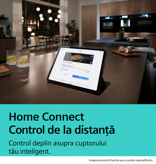 Siemens 71 L, HB776G1M1 – iQ700 Cuptor incorporabil Clasa A+, Air Fry, Piroliză, Home Connect, 4D HotAir, Negru Mat