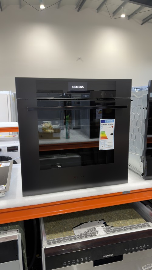 Siemens 71 L, HB776G1M1 – iQ700 Cuptor incorporabil Clasa A+, Air Fry, Piroliză, Home Connect, 4D HotAir, Negru Mat