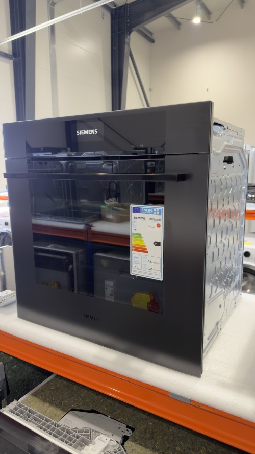 Siemens 71 L, HB776G1M1 – iQ700 Cuptor incorporabil Clasa A+, Air Fry, Piroliză, Home Connect, 4D HotAir, Negru Mat