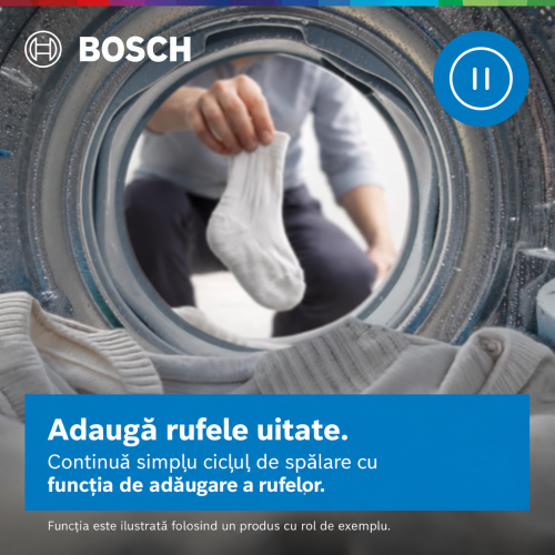 Bosch 9 kg WUU28T49 – Mașină de spălat rufe Serie 6, Clasa A, 1400 RPM, SpeedPerfect, ActiveWater Plus, BiThermic
