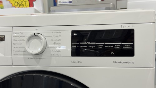 Bosch Serie 6 WUU28T48 – 8 kg, 1400 rpm, Clasa A, AquaStop, SpeedPerfect, SilentPowerDrive