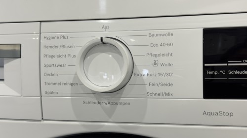 Bosch Serie 6 WUU28T48 – 8 kg, 1400 rpm, Clasa A, AquaStop, SpeedPerfect, SilentPowerDrive
